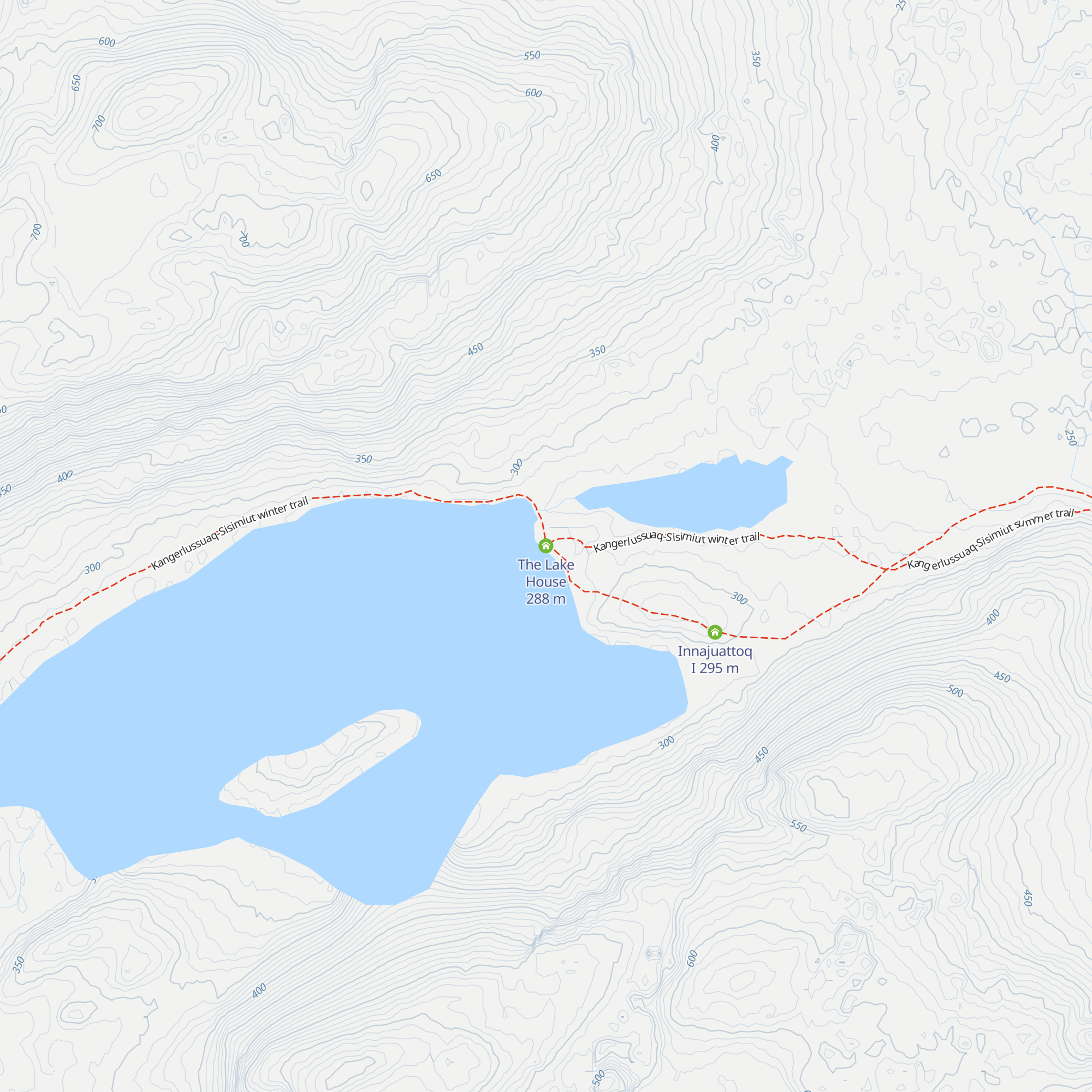 The Lake House map