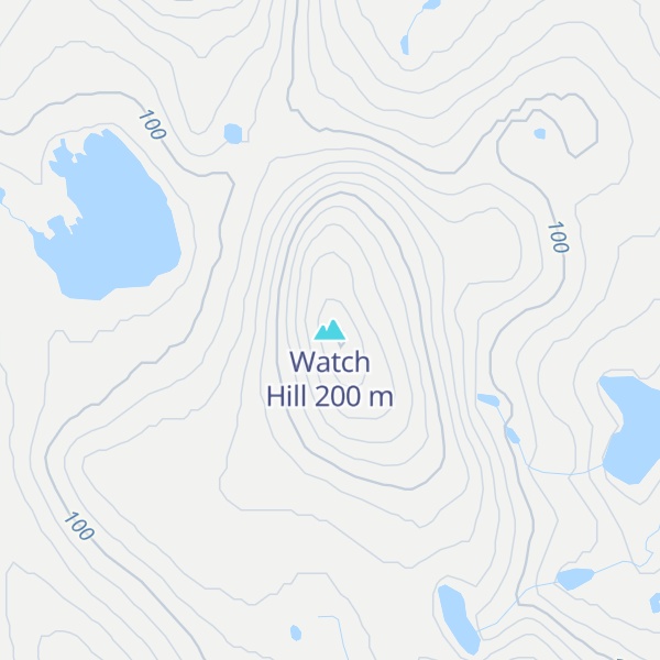 Map of Watch Hill
