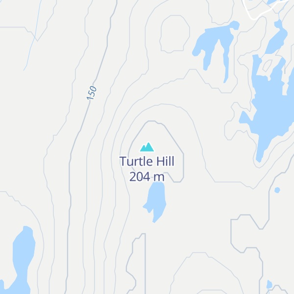 Map of Turtle Hill