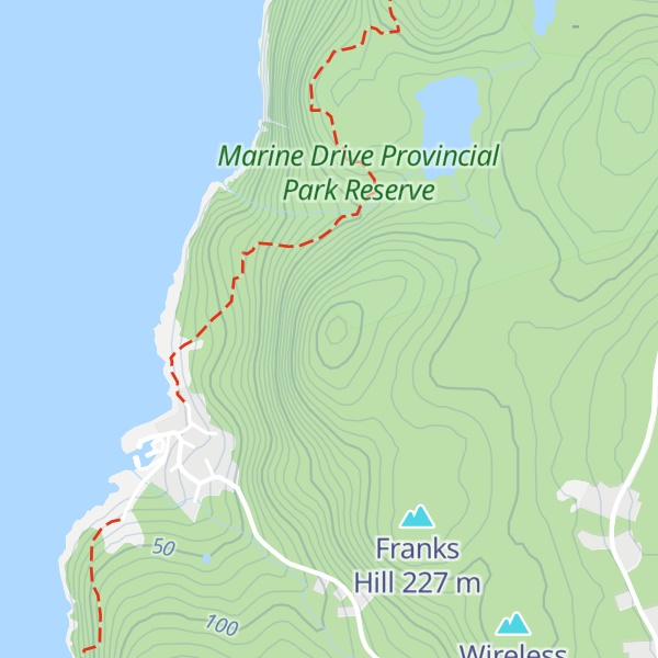 Map of Big Hill