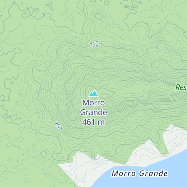 Map of Morro Grande