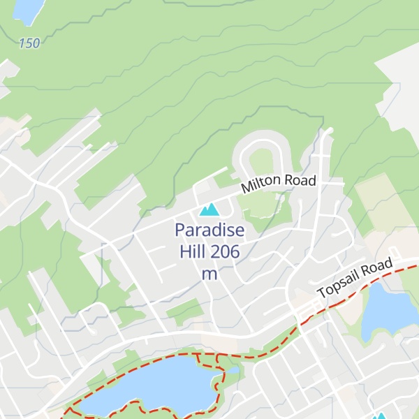 Map of Paradise Hill