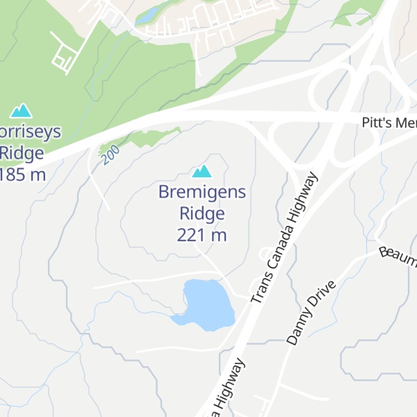 Map of Torbaymans Lookout