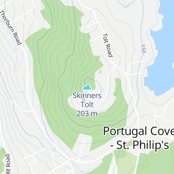Map of Skinners Tolt