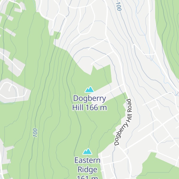 Map of Dogberry Hill