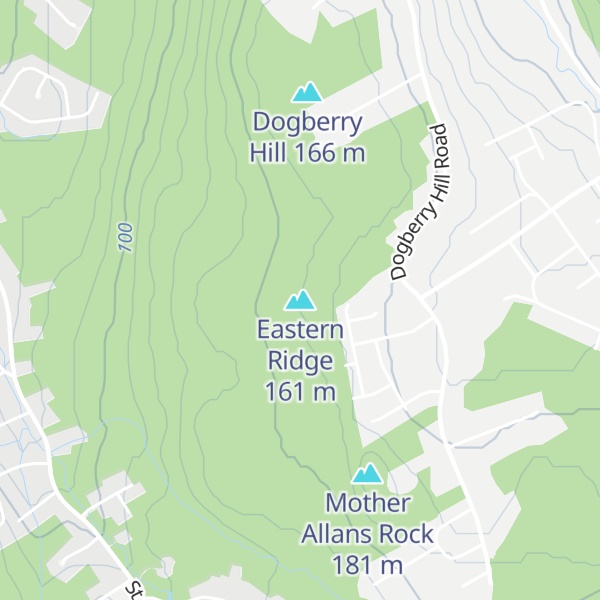 Map of Eastern Ridge