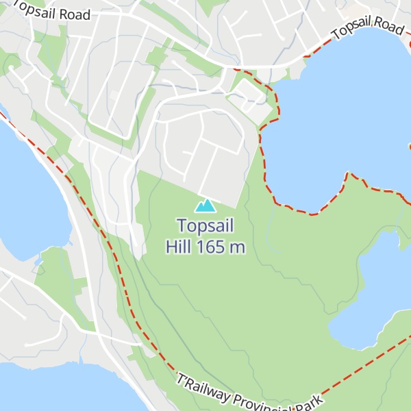 Map of Topsail Hill