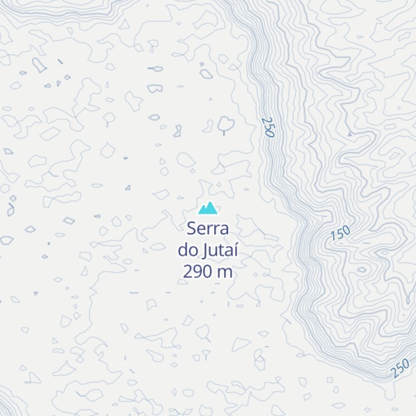 Map of Serra do Jutaí