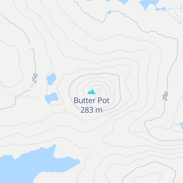 Map of Butter Pot