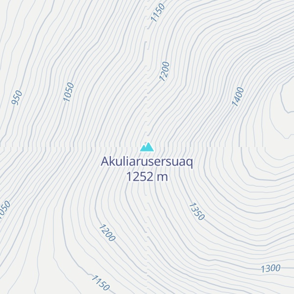 Map of Akuliarusersuaq