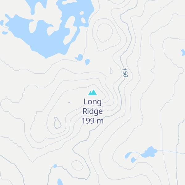 Map of Long Ridge