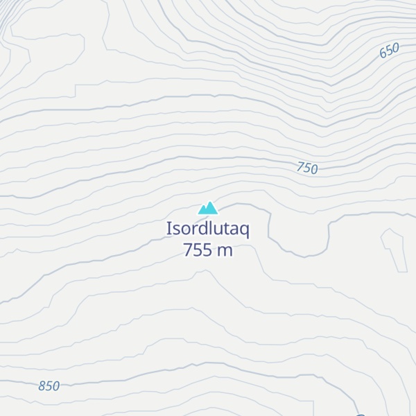 Map of Isordlutaq