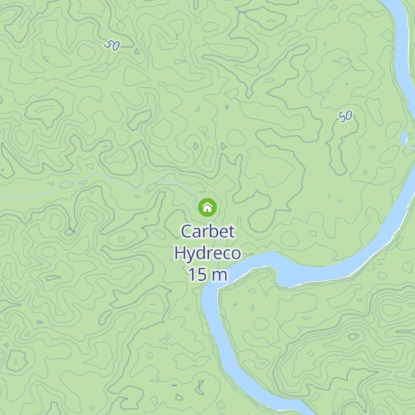 Map of Carbet Hydreco