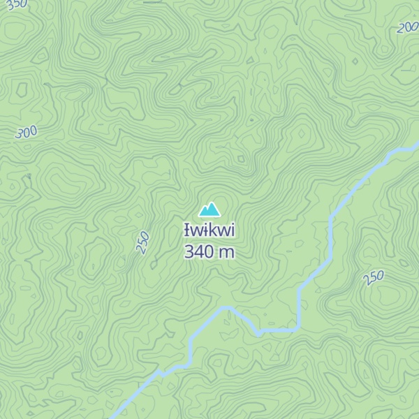 Map of Ɨwɨkwi
