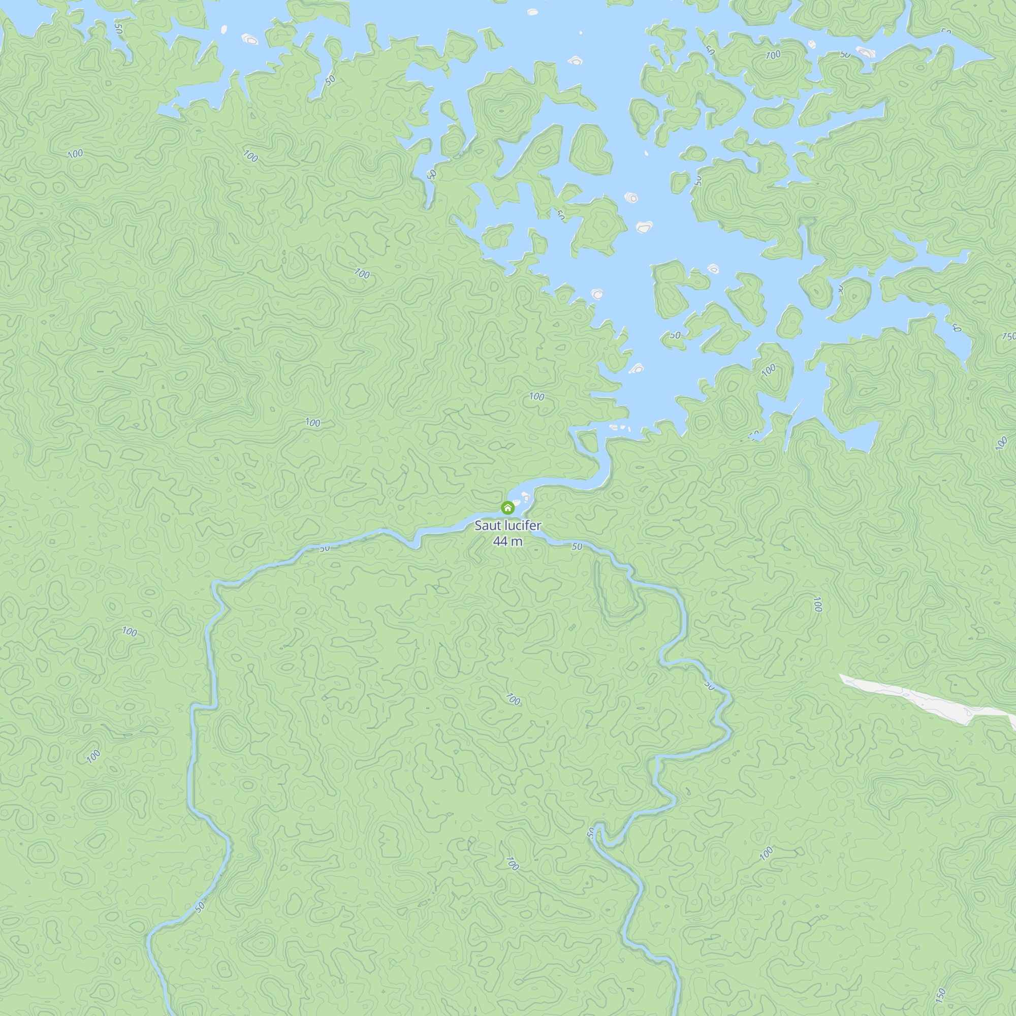 Saut lucifer map