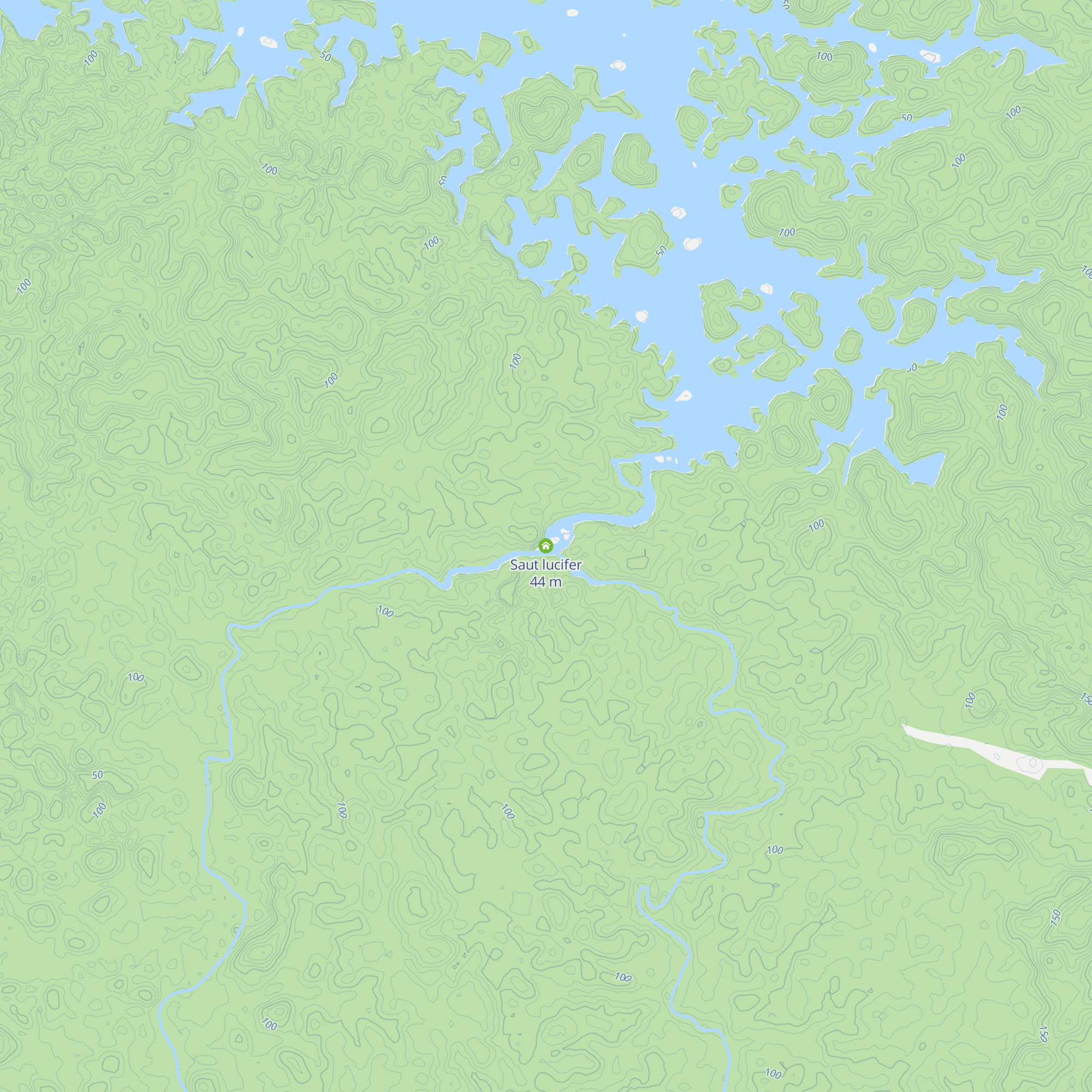 Saut lucifer map