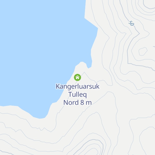 Map of Kangerluarsuk Tulleq Nord