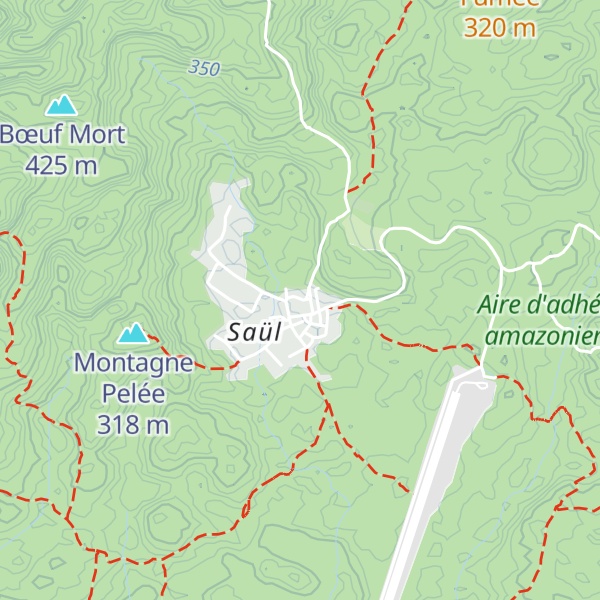 Map of Gîte A Ke Nou