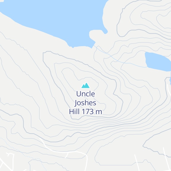 Map of Uncle Joshes Hill