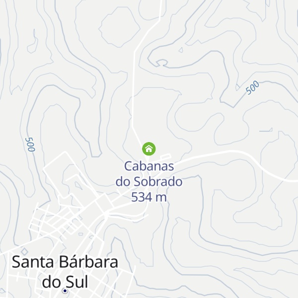 Map of Cabanas do Sobrado
