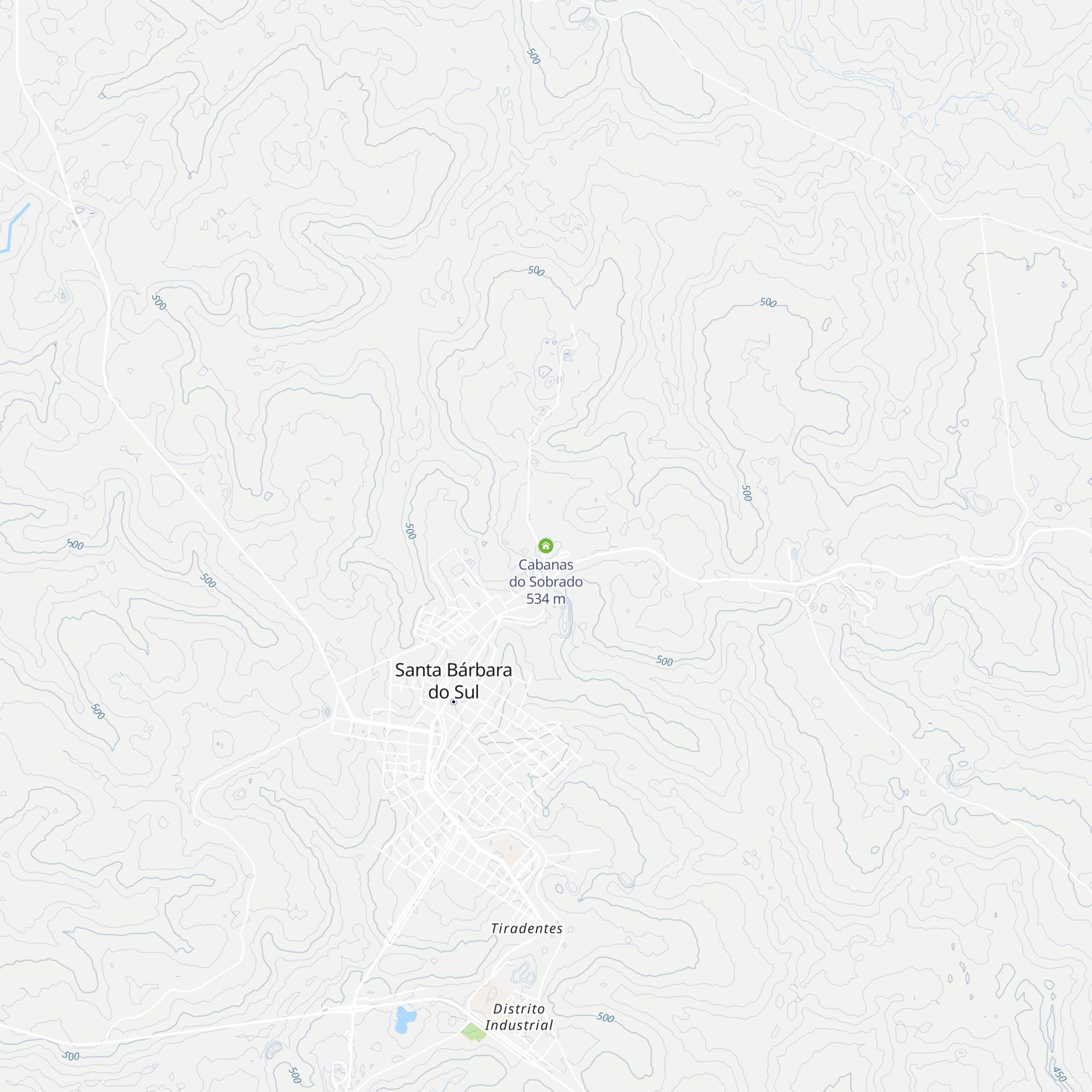 Cabanas do Sobrado map