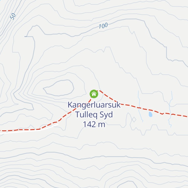 Map of Kangerluarsuk Tulleq Syd