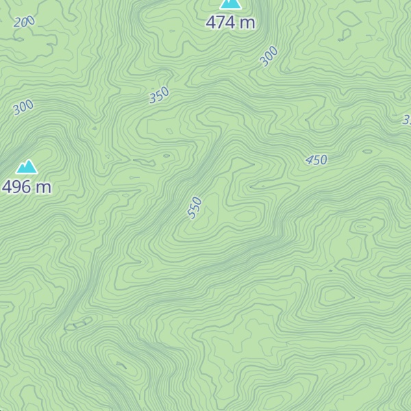 Map of Monts Barruol