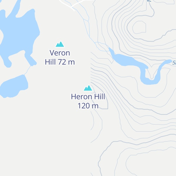 Map of Heron Hill