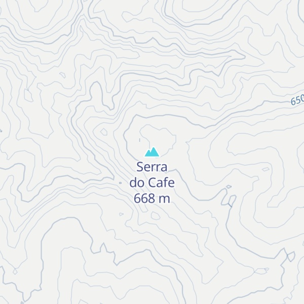 Map of Serra do Cafe