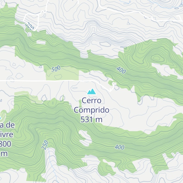 Map of Cerro Comprido