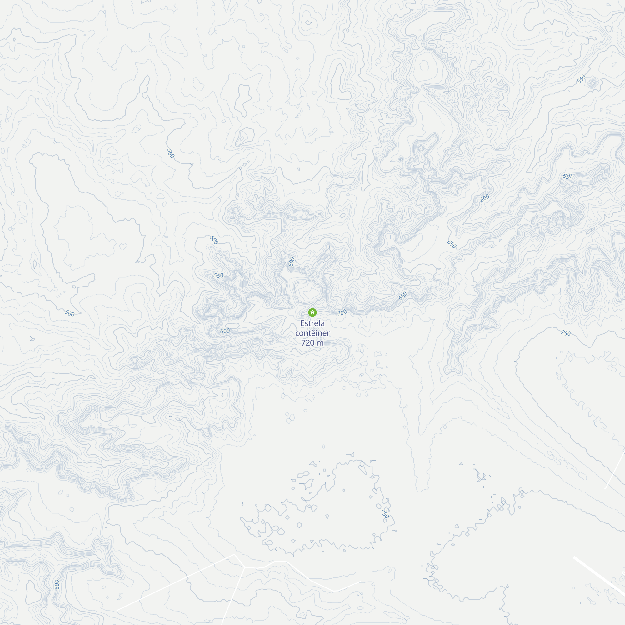Estrela contêiner map