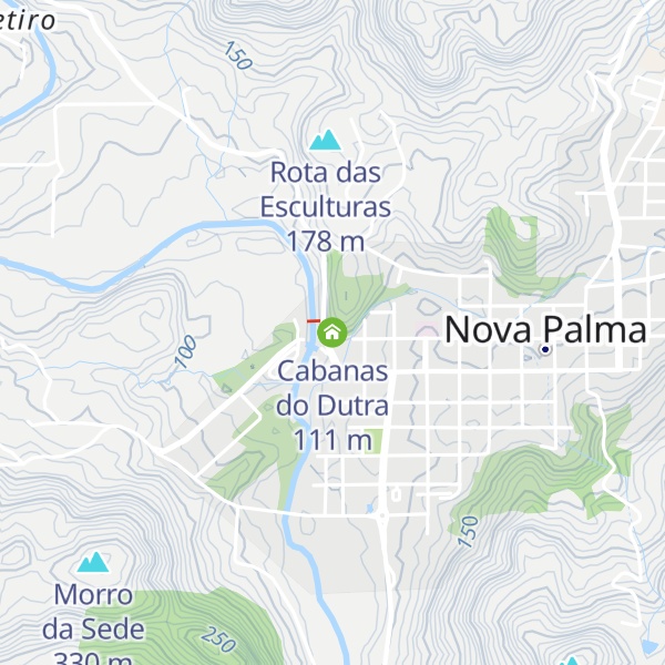 Map of Cabanas do Dutra