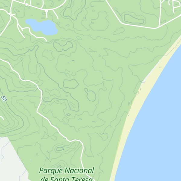 Map of Cerro Árido