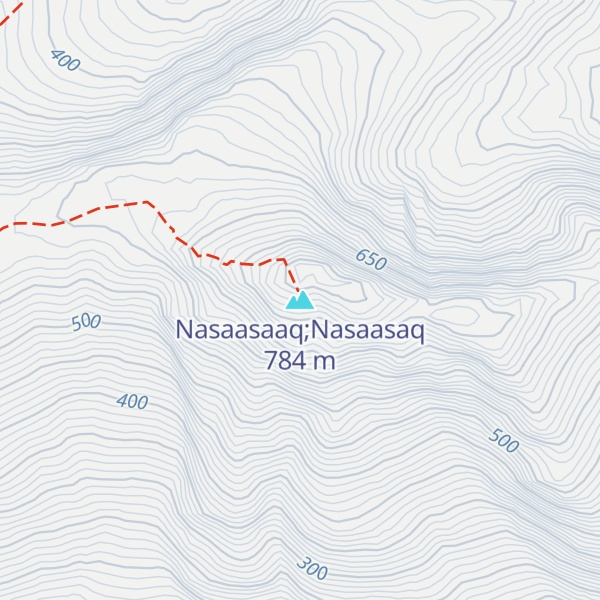 Map of Nasaasaaq;Nasaasaq