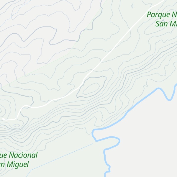 Map of Cerro Picudo