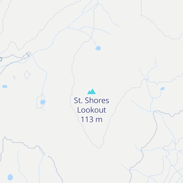 Map of St. Shores Lookout