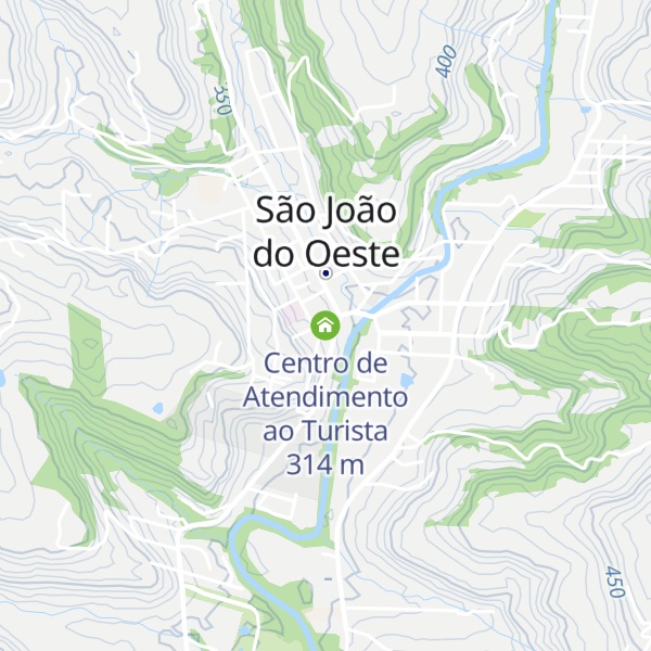 Map of Centro de Atendimento ao Turista