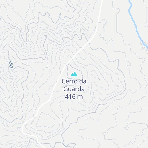 Map of Cerro da Guarda