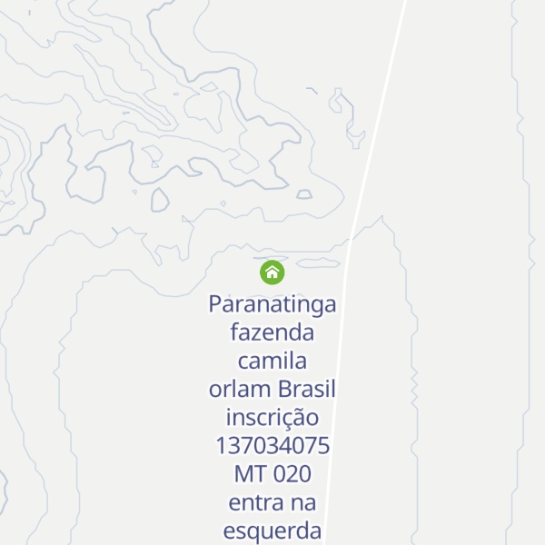 Map of Paranatinga fazenda camila orlam Brasil inscrição 137034075 MT 020 entra na esquerda  barzinho postinho  + 12 km chao sentindo gaucha do Norte entra esquerda + 31 km a fazenda fica a sua esquerda