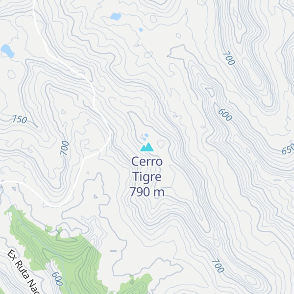 Map of Cerro Tigre