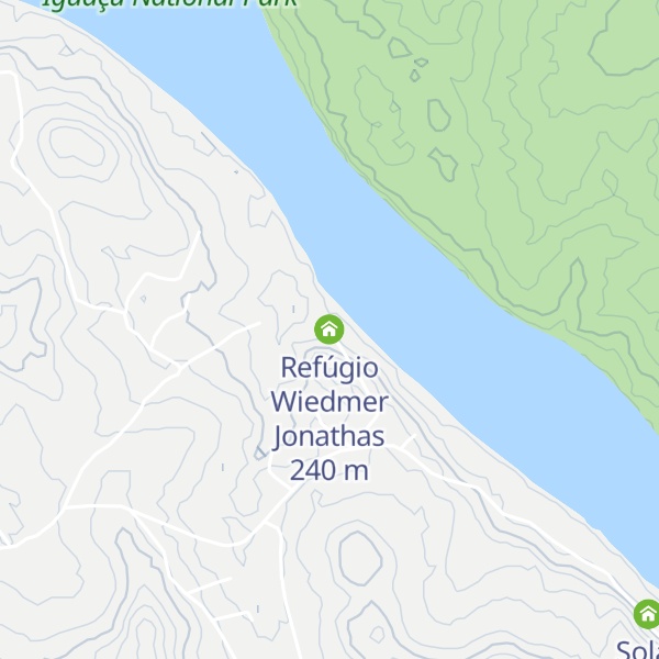 Map of Refúgio Wiedmer Jonathas