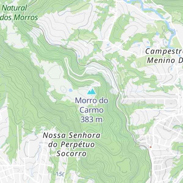 Map of Morro do Carmo