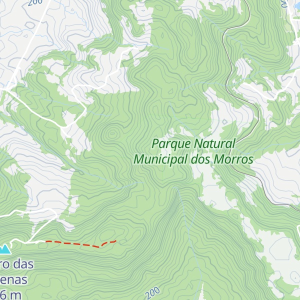 Map of Morro dos Tucanos
