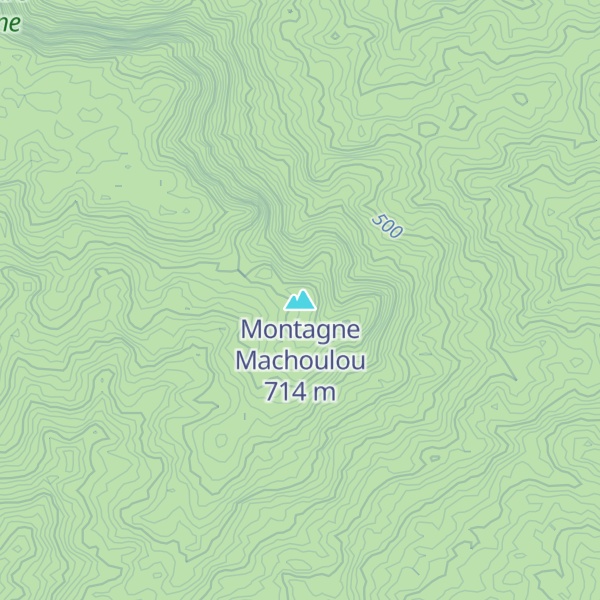 Map of Montagne Machoulou
