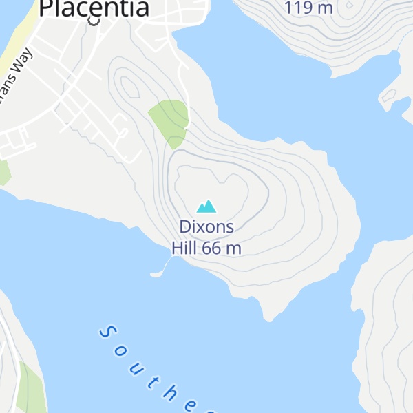 Map of Dixons Hill