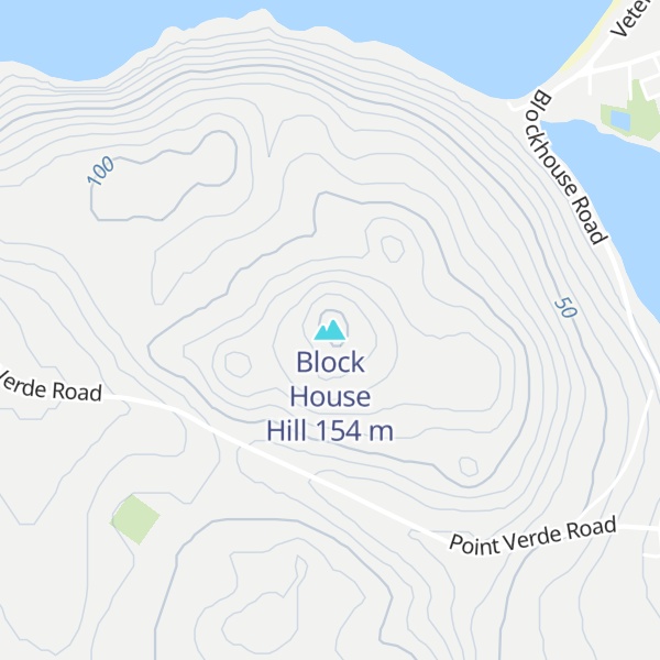 Map of Block House Hill