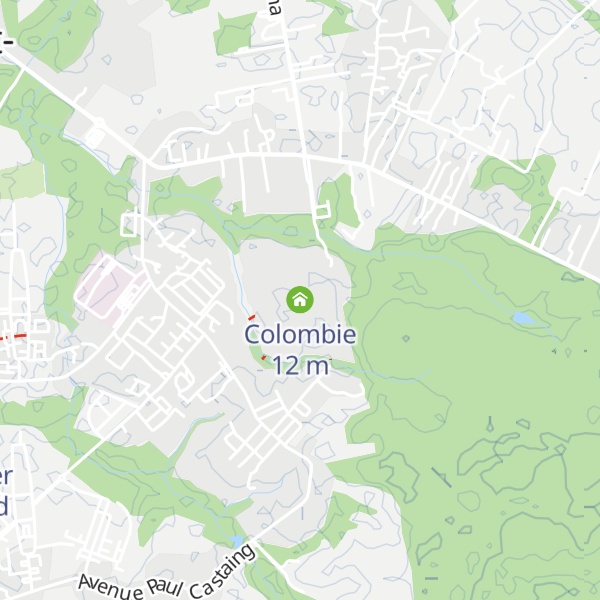 Map of Colombie