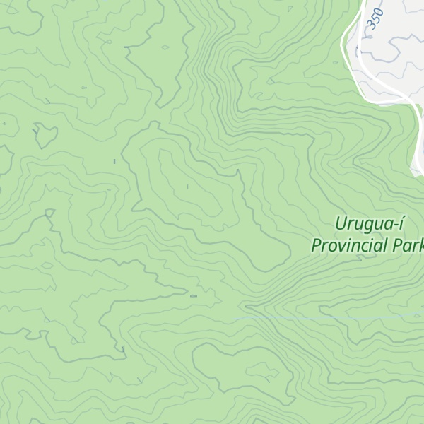 Map of Sierra de la Victoria