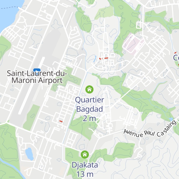 Map of Quartier Bagdad