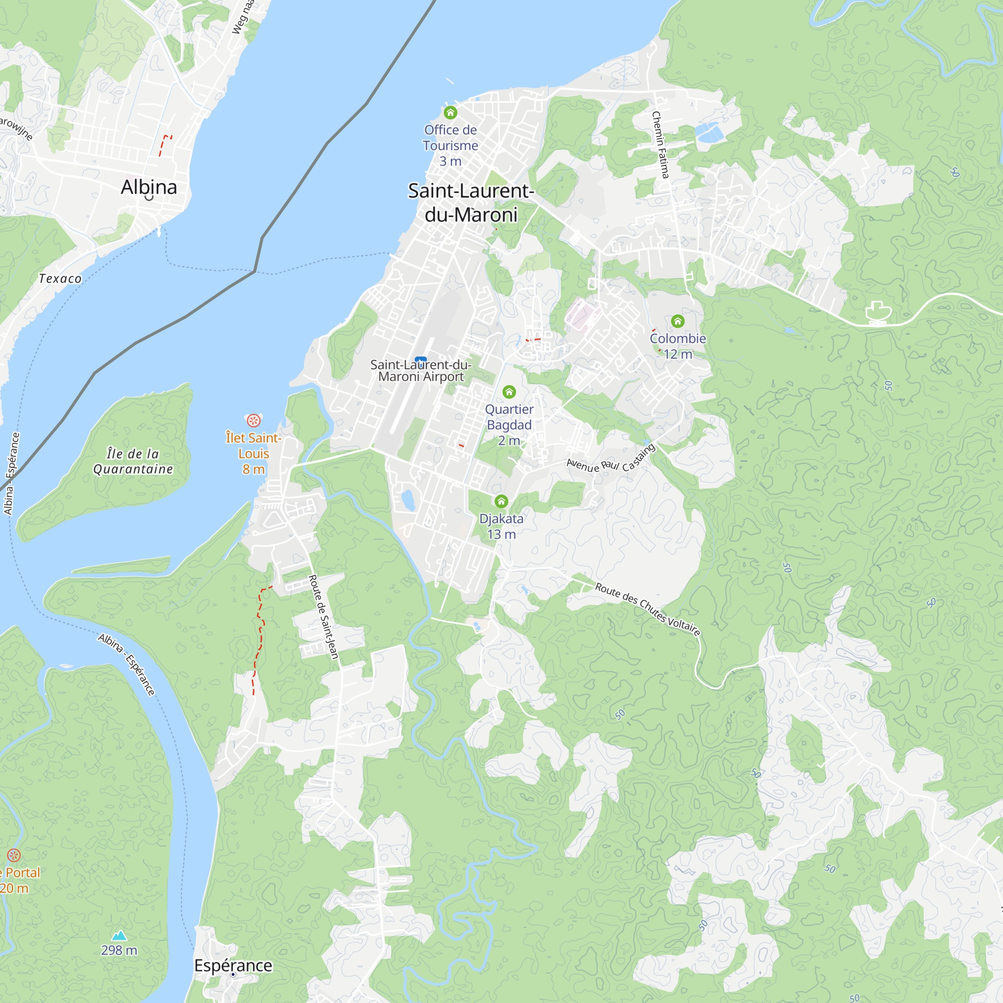 Djakata map